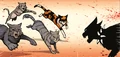 Battle against BloodClan (TDH) in A Shadow in RiverClan