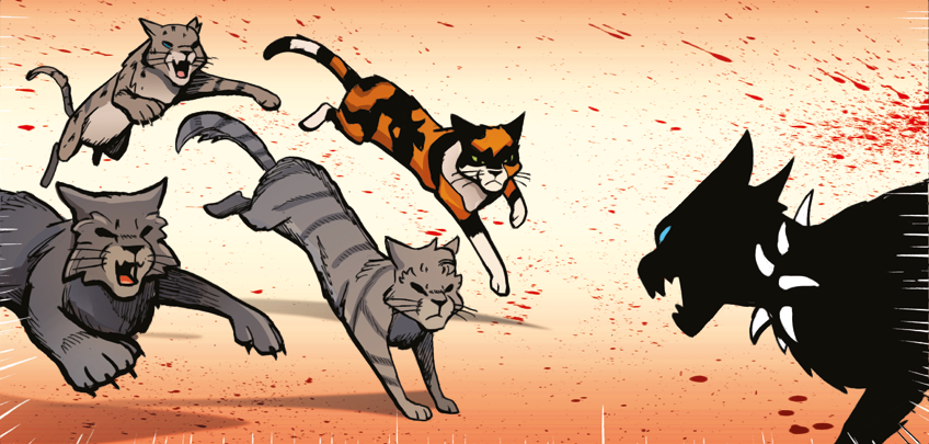 Brambleclaw, Squirrelflight and Ashfur  Warrior cat drawings, Warrior cats,  Warrior cats books