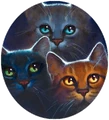 Lionblaze on the cover of The Sight