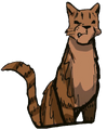 Crookedstar in Exile from ShadowClan