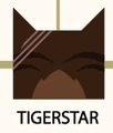 Tigerstar's icon on the Warriors family tree