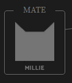 Millie's icon on the Warriors website