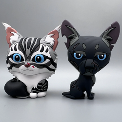 Feathertail and Crowfeather.minis