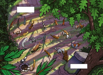 Rosetail, dust Storm, sandstorm, squirrelflight, graystripe, warrior Cats,  leafpool, Jayfeather, erin Hunter, firestar