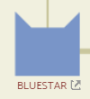 Bluestar's icon on the Warriors family tree