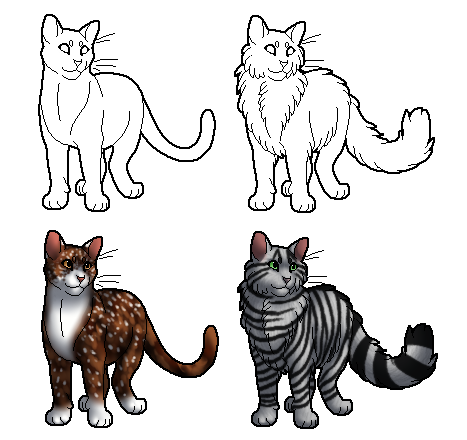 Guess that cat based off the oddly designed Warriors Wiki sprite! : r/ WarriorCats