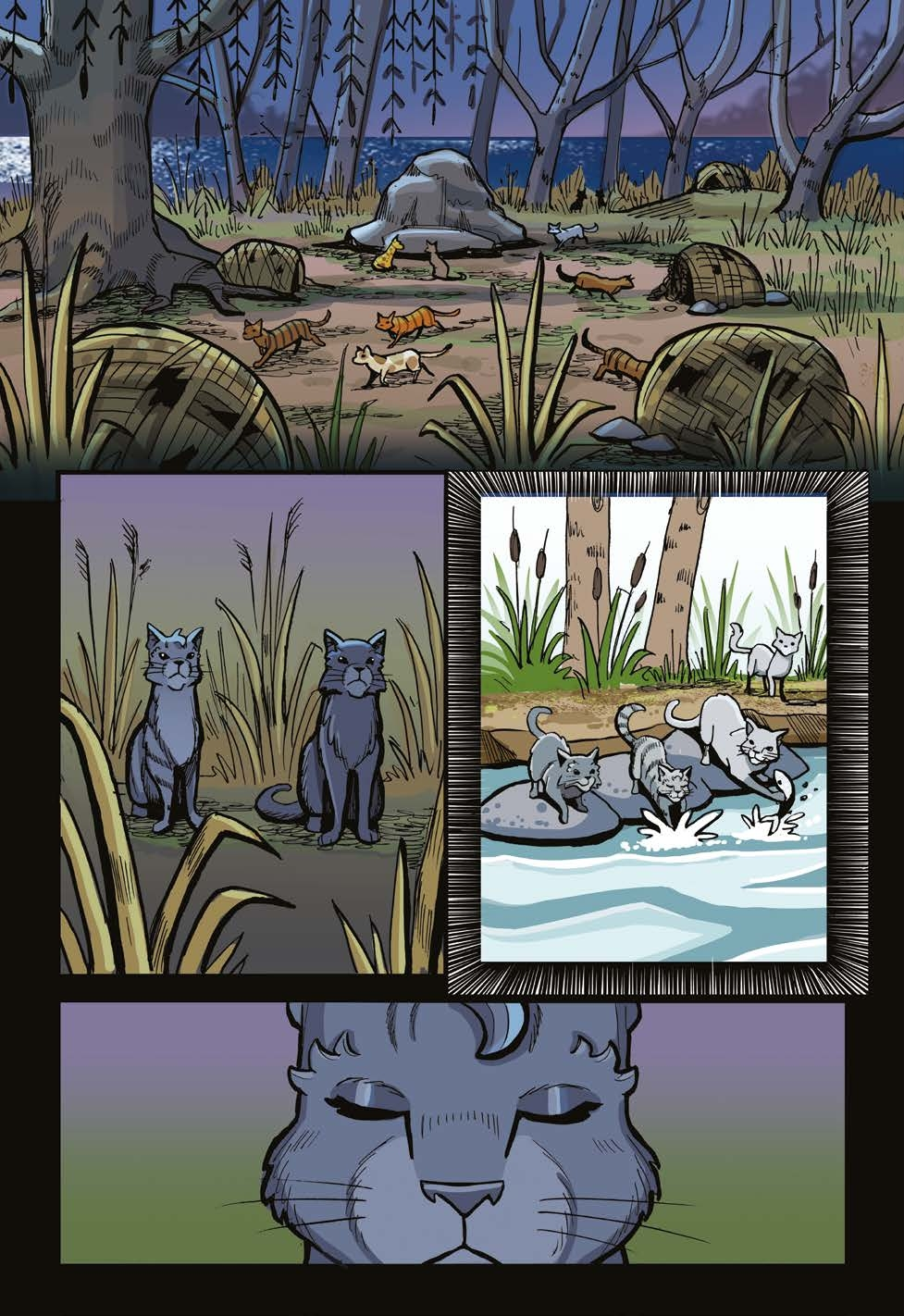 midnight  Warrior cats comics, Warrior cats, Warrior cat