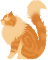 Lionblaze's silhouette on the Warriors website