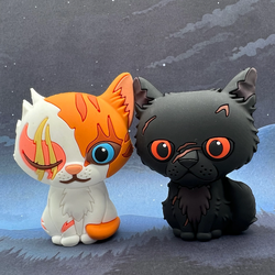 Mudclaw and Ashfur - Mini Collector Figures (Series 3)