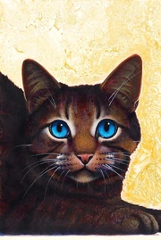 Stoneteller (pictured) is the Healer, who serves as leader and medicine cat of the Tribe