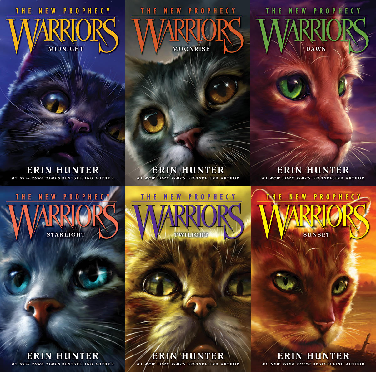 Warriors the First Series Characters