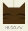 Mudclaw's icon on the Warriors family tree