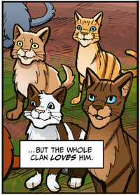 Despite Brokenstar breaking the warrior code, ShadowClan's youngest were eager to begin their warrior training early