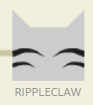 Rippleclaw's icon on the Warriors family tree