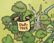 The Owl Tree in The Prophecies Begin, volume 1