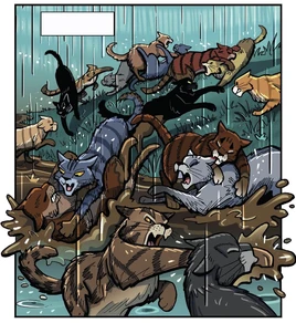 Mudclaw's rebellion.WOC