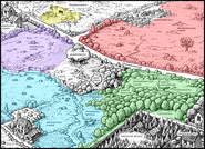 Mappa della foresta nelle edizioni originali