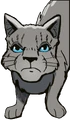 Cinderpelt in Exile from ShadowClan