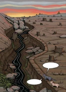 The destruction of the forest in Graystripe's Adventure