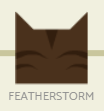 Featherstorm's icon on the Warriors family tree