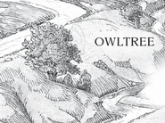 The Owl Tree on the reprinted map