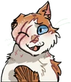 Brightheart in The Prophecies Begin, volume 3