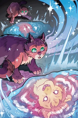 Lion reflection.TPB-3