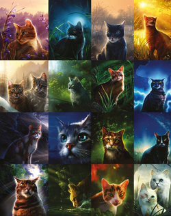 Villain Cats Bookmark Set I Warrior Cats Cat Bookmark -  Finland