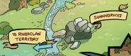 Sunningrocks in The Prophecies Begin, volume 1