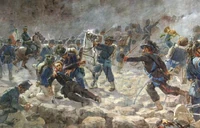 Бій біля Порту Піа 20 вересня 1870 року, загибель майора Джакомо Пагларі.