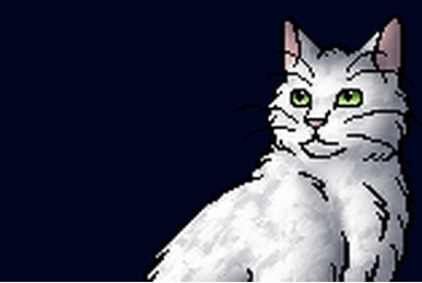 21329 - safe, artist:chatterfox, firestar (warrior cats), spottedleaf (warrior  cats), cat, feline, mammal, feral, warrior cats, bush, cloud, female,  flower, grass, holding, lavender, male, male/female, mouth hold, shipping,  sky, spottedfire (warrior cats)