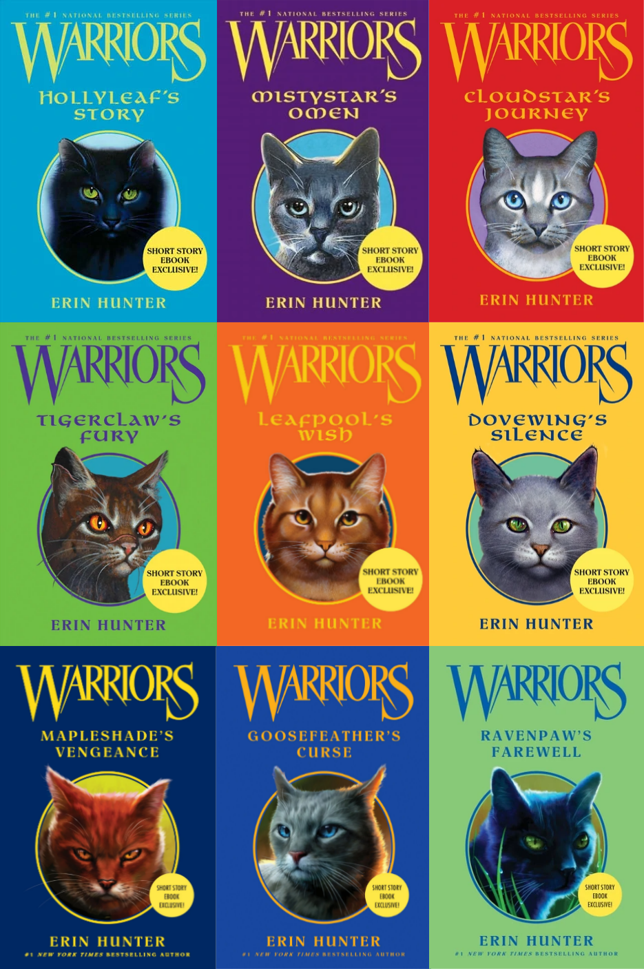 All the Warrior Cats Books in Order