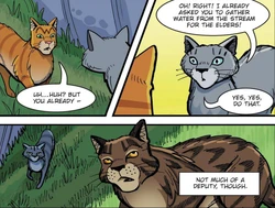 Mudclaw resents Ashfoot.WOC