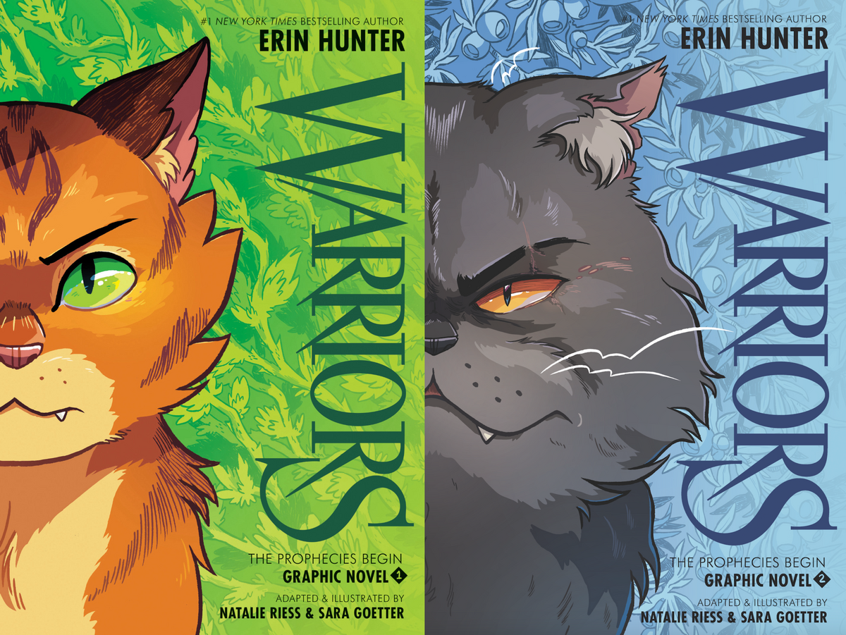 Warrior Cats Series 1 The Prophecies Begin 6 Books by Erin Hunter