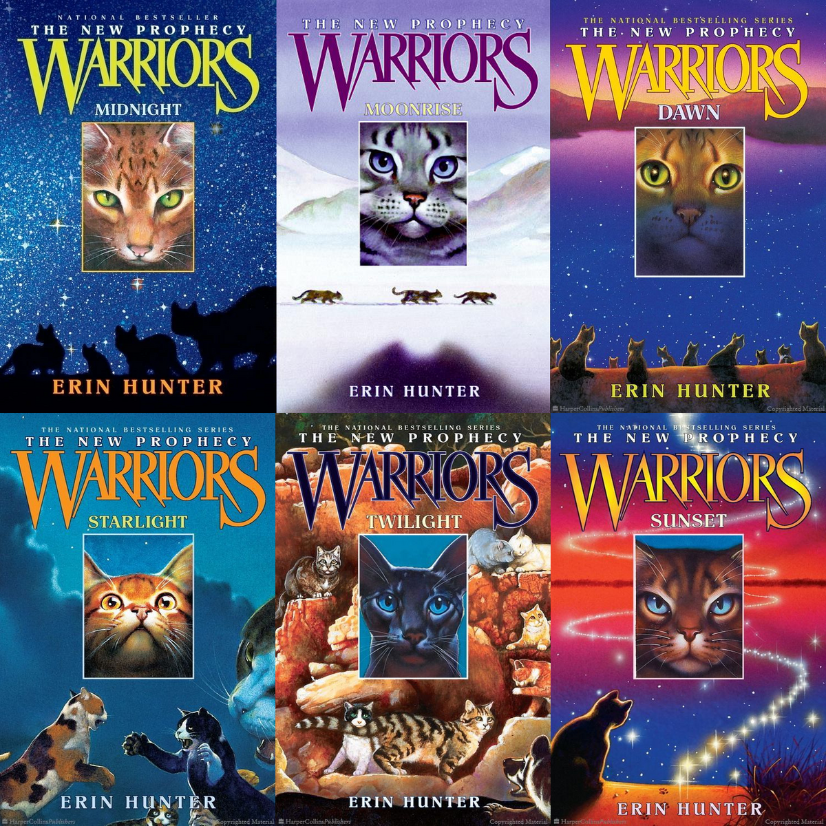 Warrior Cats Collection Erin Hunter 1The New Prophecy The Warriors