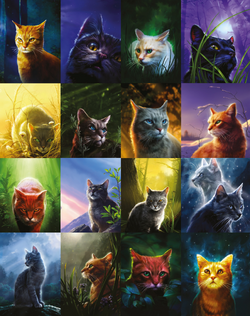 First look at brand new Warrior Cats artwork from The Ultimate Guide:  Updated and Expanded Edition