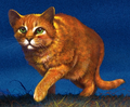 Firestar on the full cover of Firestar's Quest