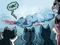 Bluestar loses a life.TPB-1