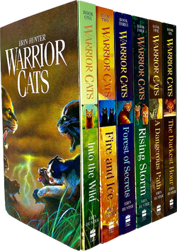 Warriors Box Set: Volumes 1 to 3: Into the Wild, Fire and Ice, Forest of  Secrets|Paperback