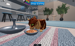 Eating food.screenshot