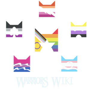 Warriors Wiki temporary icon (to celebrate pride month)