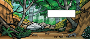 ThunderClan forest camp in A Thief in ThunderClan