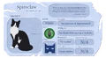 Spireclaw's Warriors website fact sheet for A Starless Clan