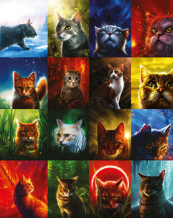 First look at brand new Warrior Cats artwork from The Ultimate Guide:  Updated and Expanded Edition