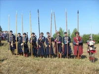 Польські пікінери,Реконструкція битви на Жебні, 2011 р.