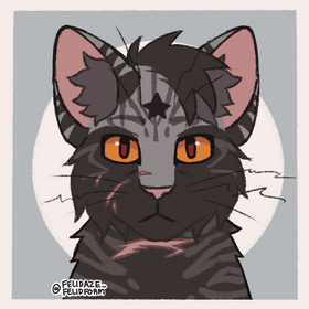 I used felidaze's picrew creator to make all the protagonists and  antagonists of my story! More in the comments : r/WarriorCats