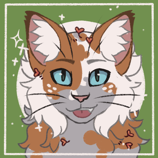 My SkyClan Leader, Deputy, and Medicine Cat. Credit to felidaze on