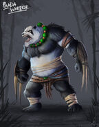 Panda warrior concept by oh eren-d8nav0p