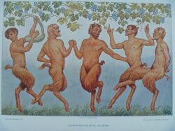 Satyrs dance