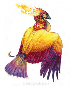 Phoenix spot art for winged fantasy by windfalcon-d714b89.jpg